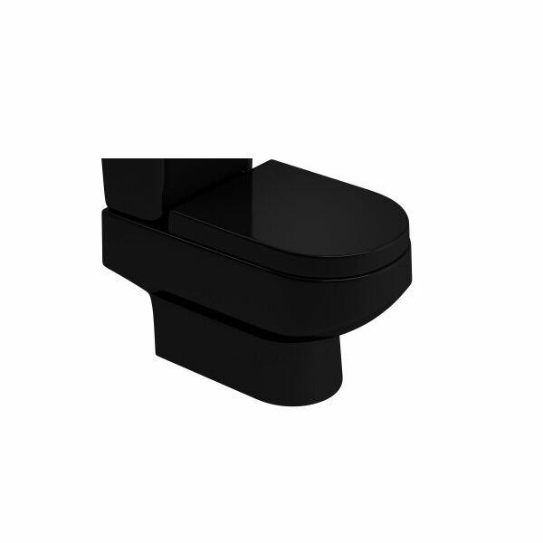 Vaso Sanitário para Caixa Acoplada Carrara Preto Ébano Deca