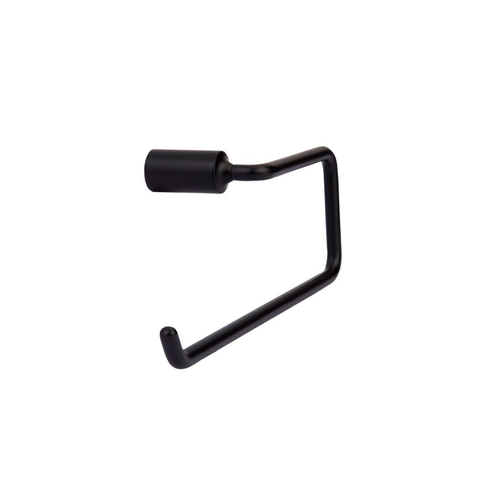 Porta Toalha Barra Gota Preto Addra