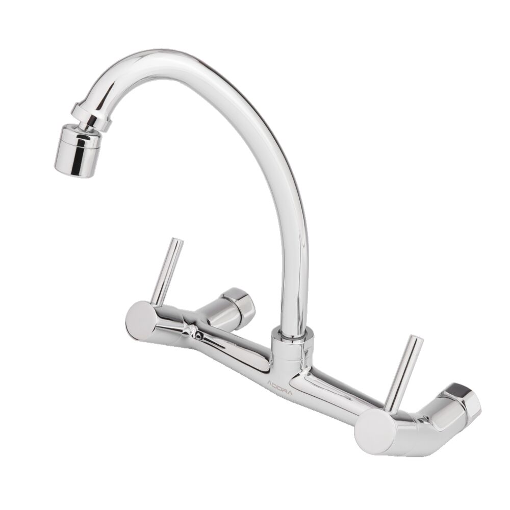 Torneira Misturador para Cozinha de Parede Bica Alta 1/2