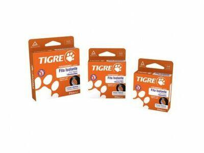 Fita Isolante Performance 19mmx10m Preta Tigre