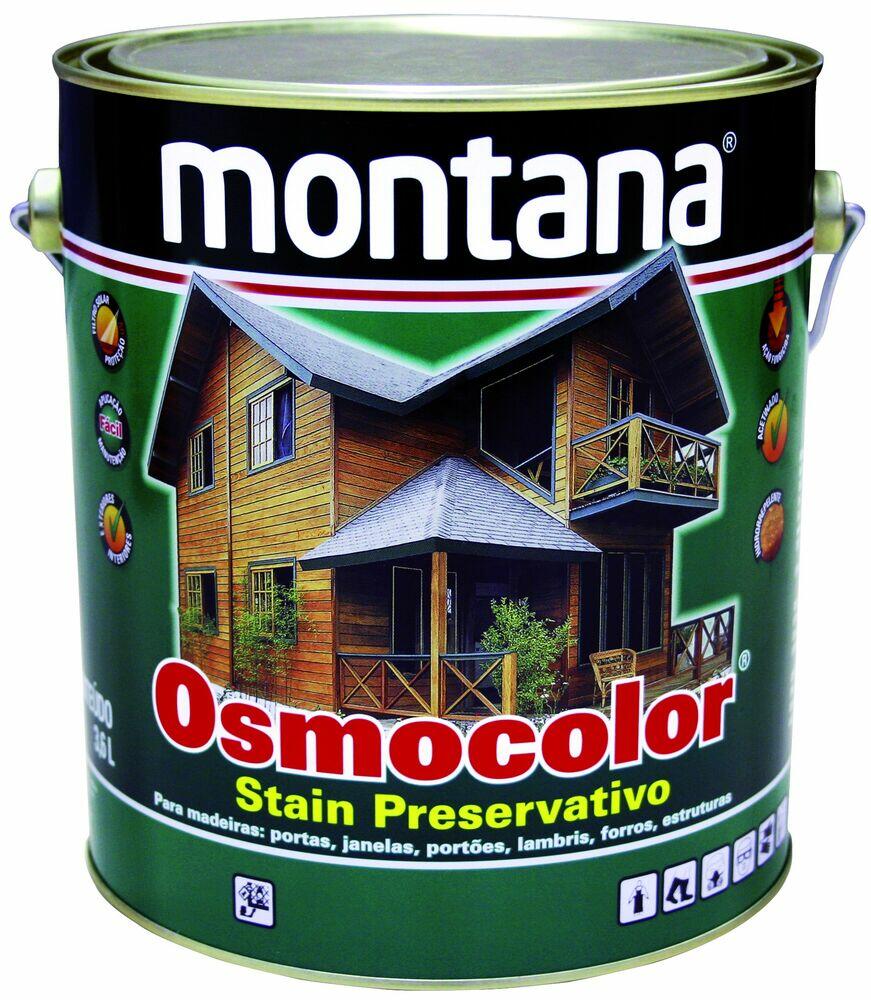 Stain Montana Osmocolor 3,6L Transparente Acetinado