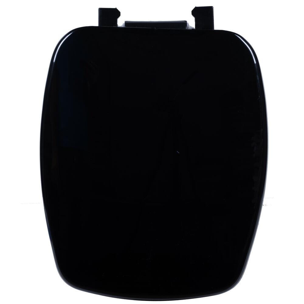 Assento Sanitário Astra Stylus Almofadado Preto