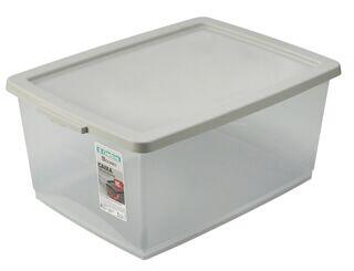 Organizador c/Tampa My Coset Cappuccino 30L 53x37,8x23,5cm