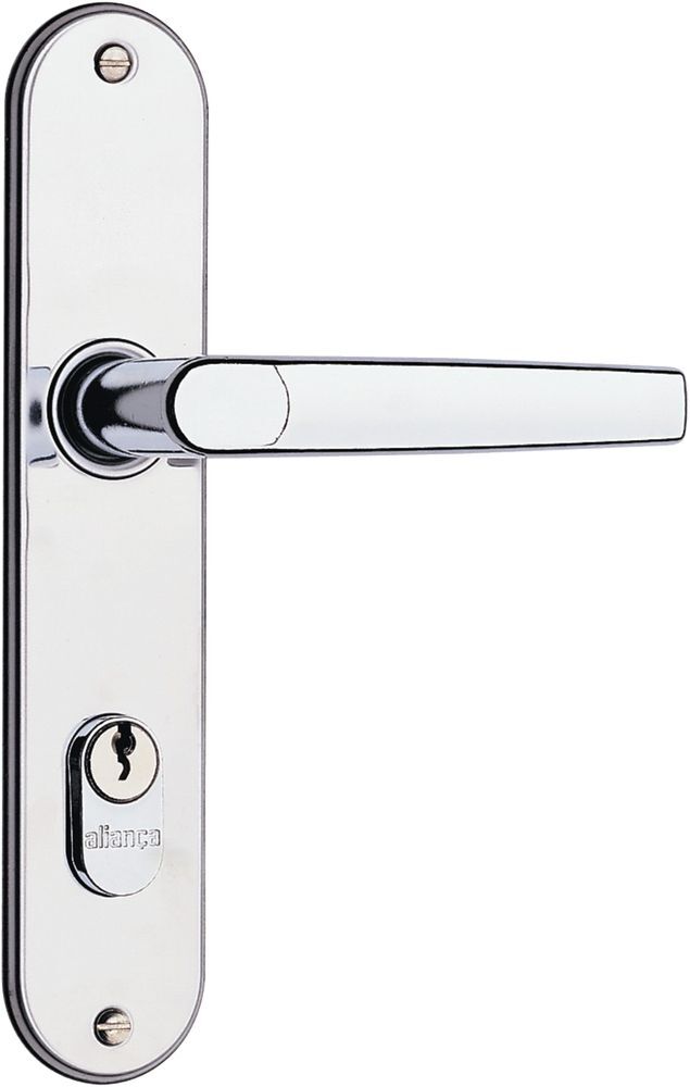 Fechadura Roseta Interna Aliança 40mm Inox Quadratta