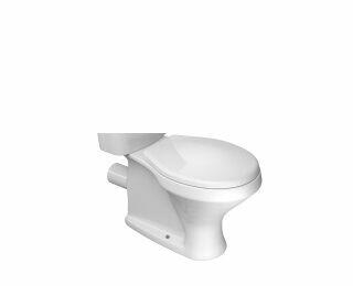 Vaso Sanitário para Caixa Acoplada Ravena Saída Horizontal Branco Gelo Deca
