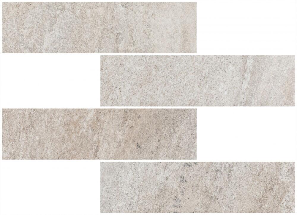Piso Cerâmico Amalfi Greige Mesh Bold Mate 7x26 Eliane
