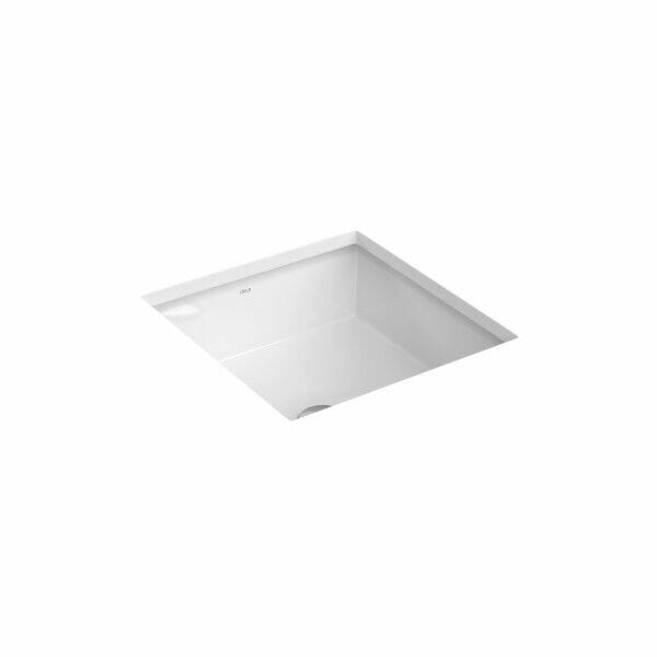 Cuba para Banheiro de Embutir Quadrada 41x41 Branco Gelo L.701.17 Deca