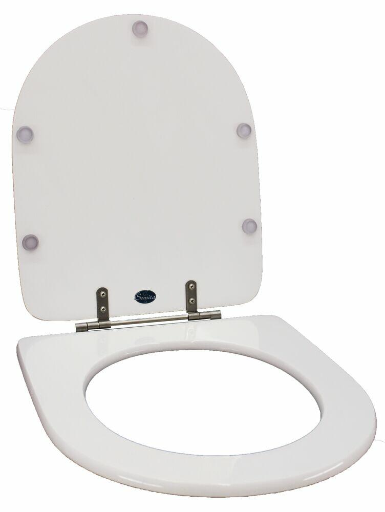 Assento Sanitário MDF Laqueado Riviera Branco Hidrofama