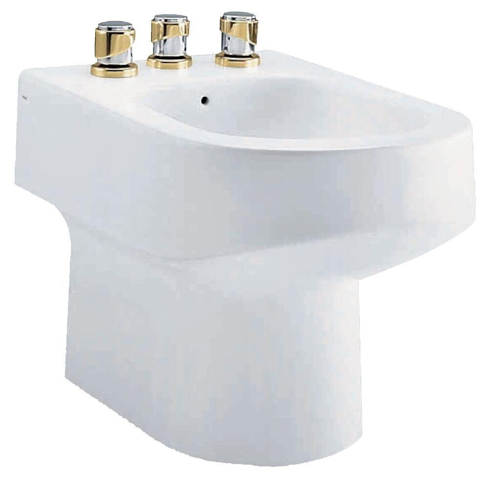 Bidê 3 Furos Deca Carrara Branco Gelo
