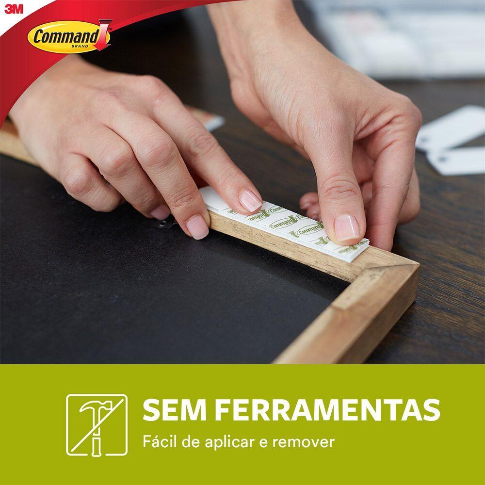 Fecho com Adesivo 3M Command Médio
