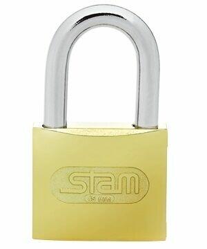 Cadeado 45mm  Latonado  Stam