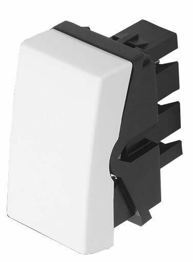 Módulo Interruptor Simples Fame Modulare/Evidence Branco 16A