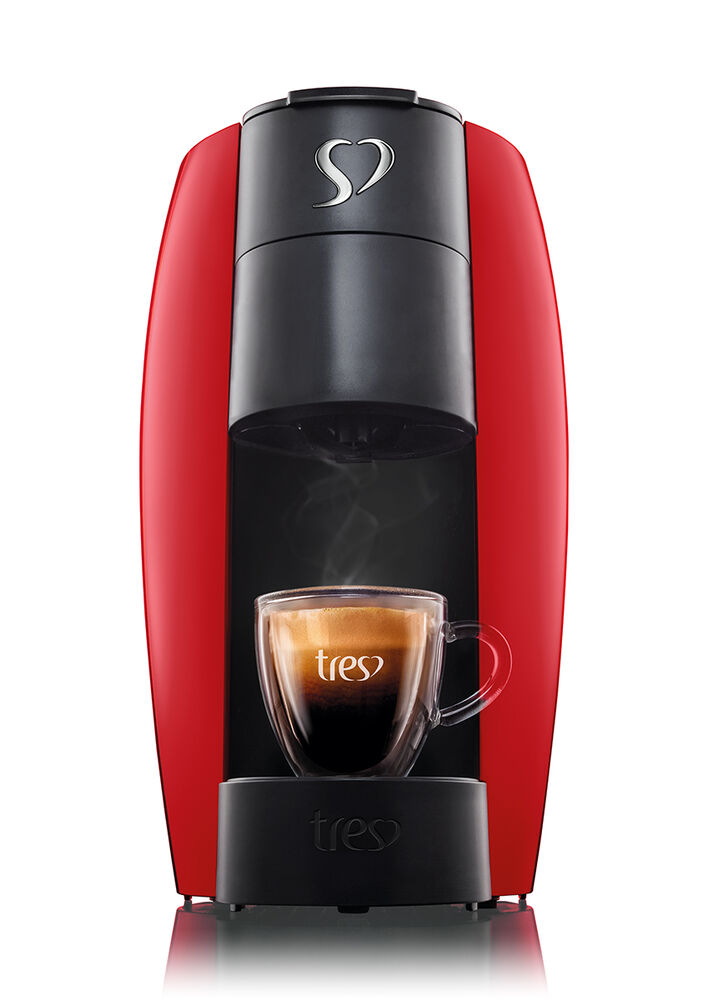 Cafeteira Espresso Lov Basic 1250W Vermelho Três Corações