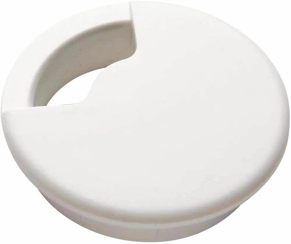 Passa Fio para Mesa Bemfixa 59mm Branco