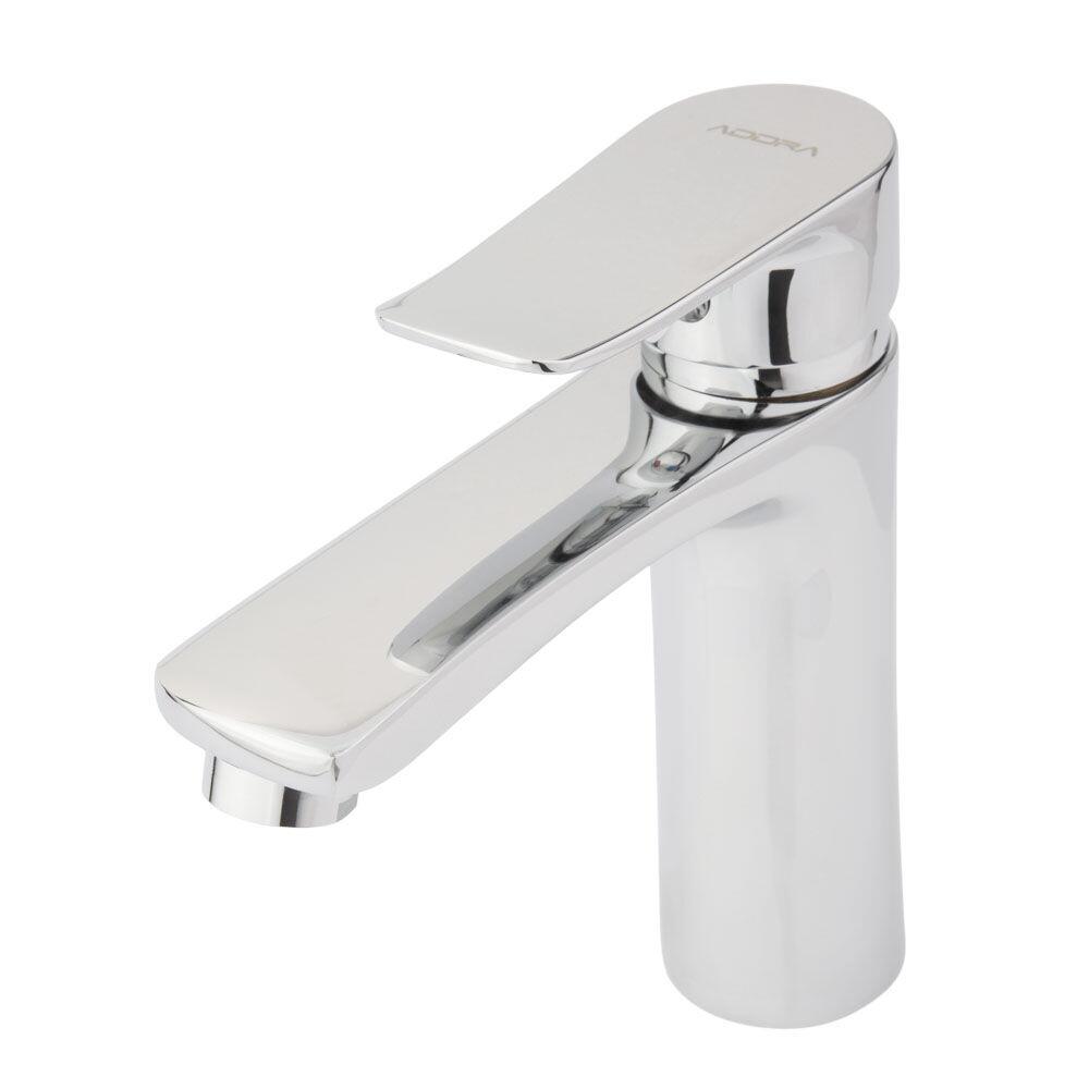 Torneira Misturador Monocomando para Banheiro de Mesa Bica Baixa 1/2'' Rio Cromado Addra