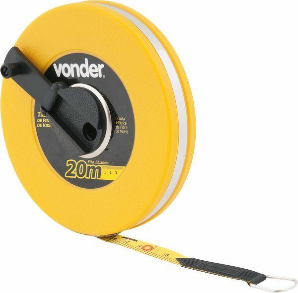 Trena de Fibra de Vidro 20m Amarela Vonder