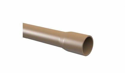 Tubo Soldável 110mm 6m PVC Marrom Tigre