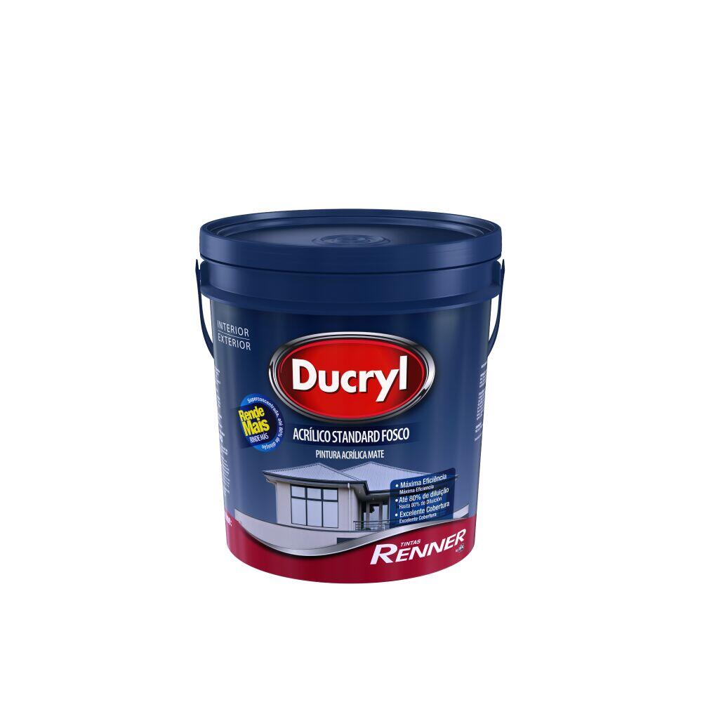 Tinta Ducryl Mais Standard 18L Marfim Fosco Renner