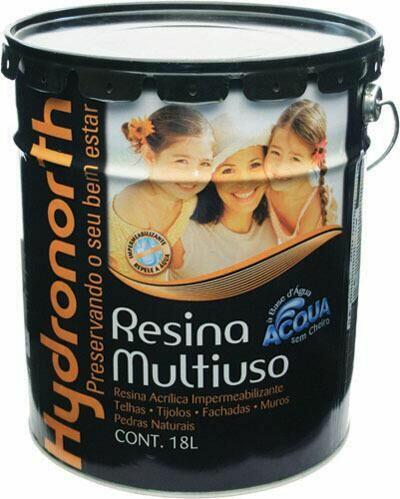 Resina Acrílica Hydronorth Acqua 18L Cinza