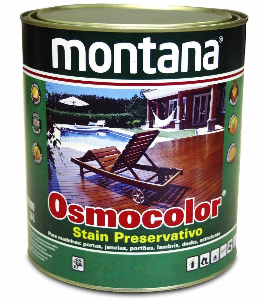 Stain Montana Osmocolor UV Deck 900ml Castanho Acetinado