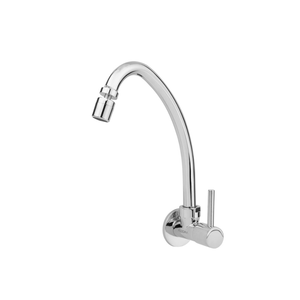 Torneira para Cozinha de Parede Bica Alta 1/2