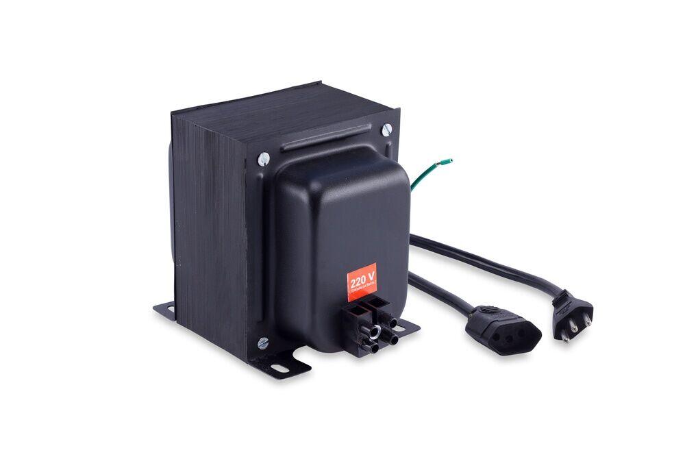 Transformador de Tensão 3000VA Metálico Preto Force Line