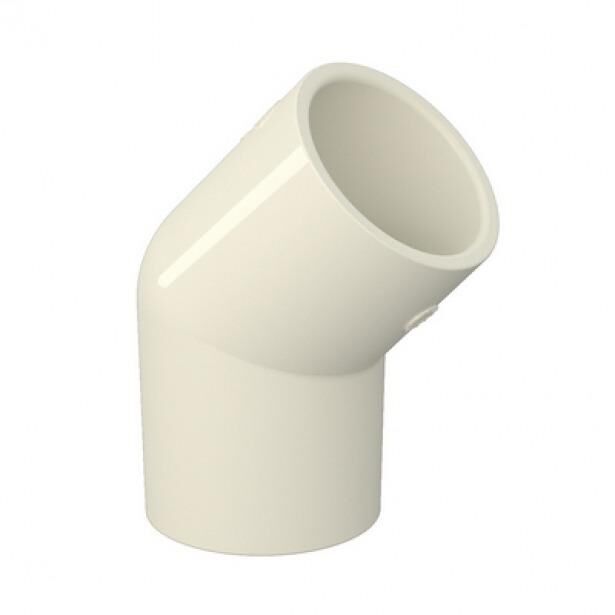 Joelho 45° Aquatherm Tigre 42mm CPVC Branco