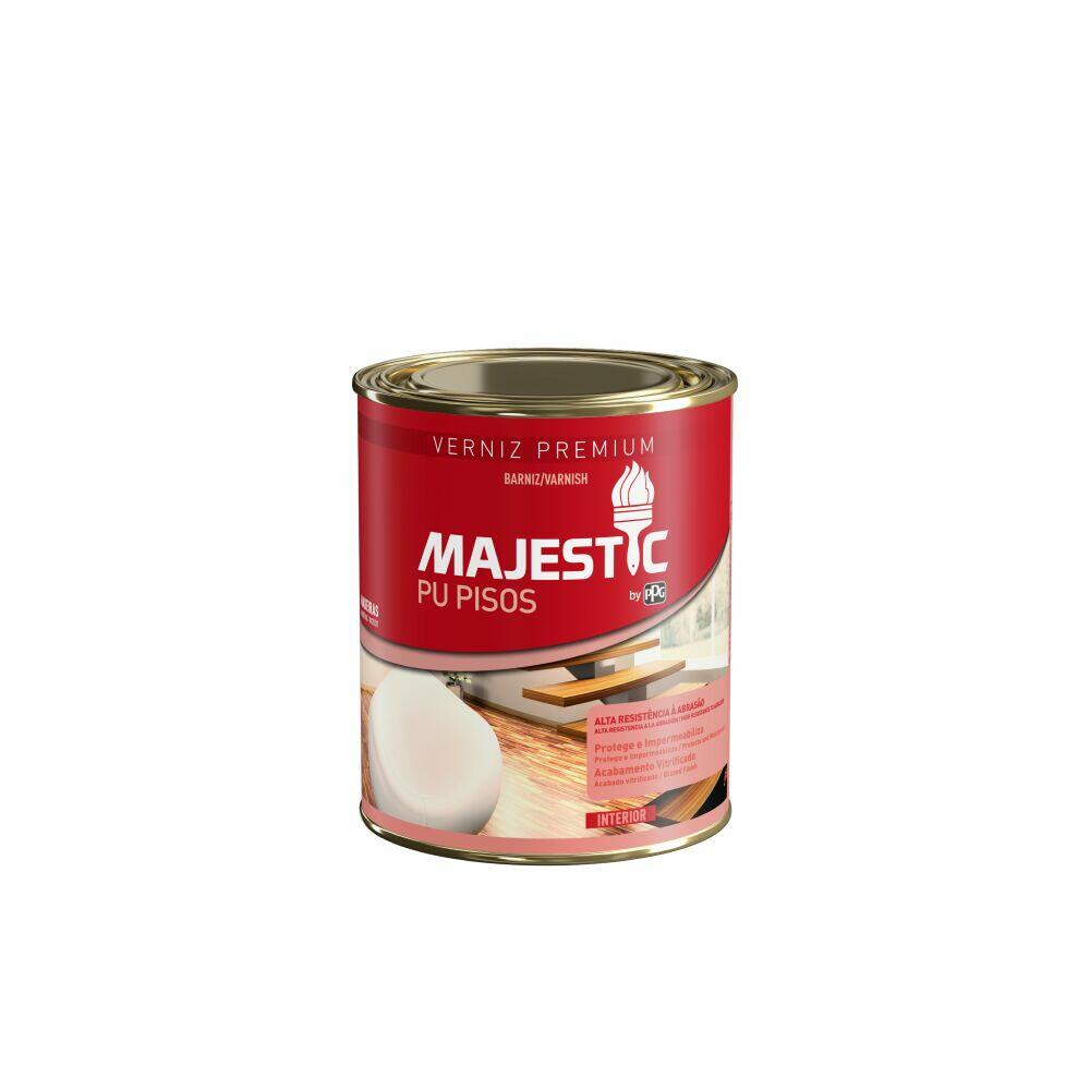 Verniz Majestic PU Pisos Premium 900ml Transparente Acetinado Renner