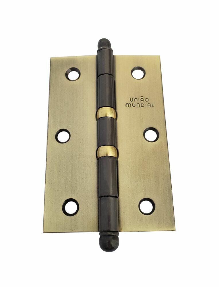 Dobradiça União Mundial 3.1/2'' Oxidado