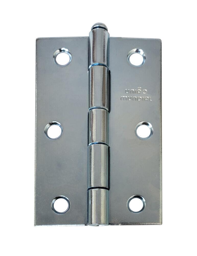 Dobradiça 3x2.1/2'' Galvanizada União Mundial