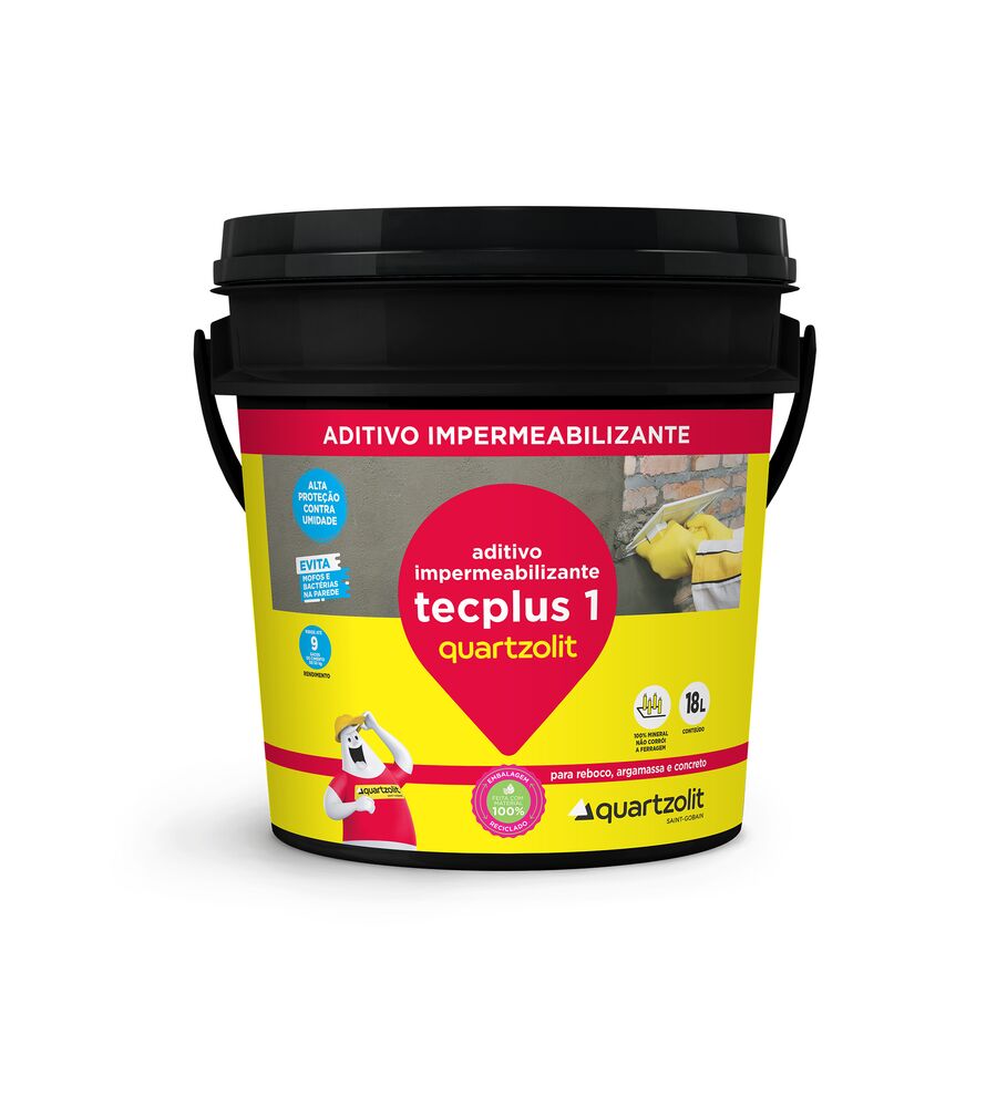 Impermeabilizante Quartzolit 18L Tecplus 1