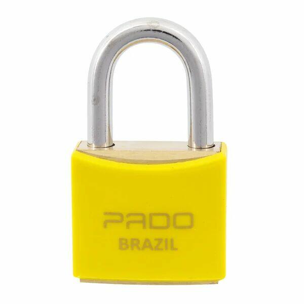 Cadeado 30mm SM Amarelo Pado