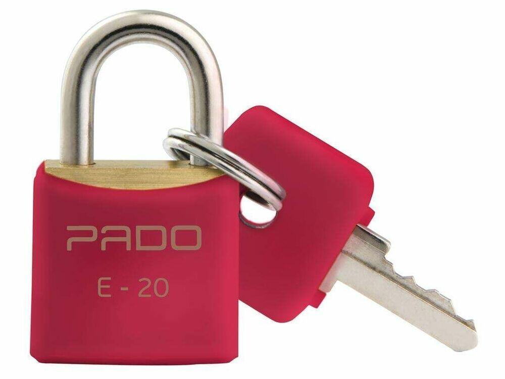 Cadeado Pado 20mm SM Vermelho