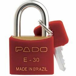 Cadeado Pado 30mm SM Vermelho