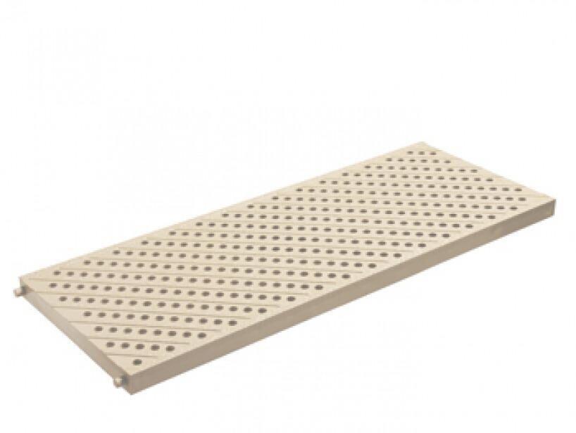 Grelha de Piso PVC Tigre 20x50cm Cinza Piscina