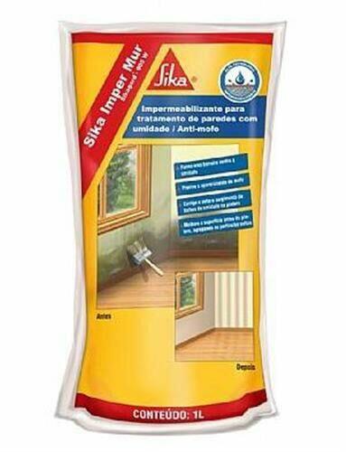 Impermeabilizante Sika Imper Mur 1L Branco