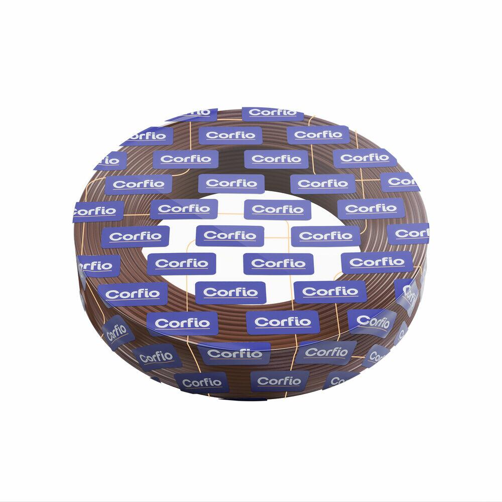 Fio Paralelo Cobre 2x1,5mmx15m 300V Marrom Corfio