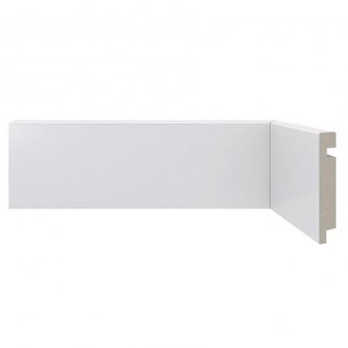 Rodapé Poliestireno Moderna 451 7cmx2,4m Branco Santa Luzia