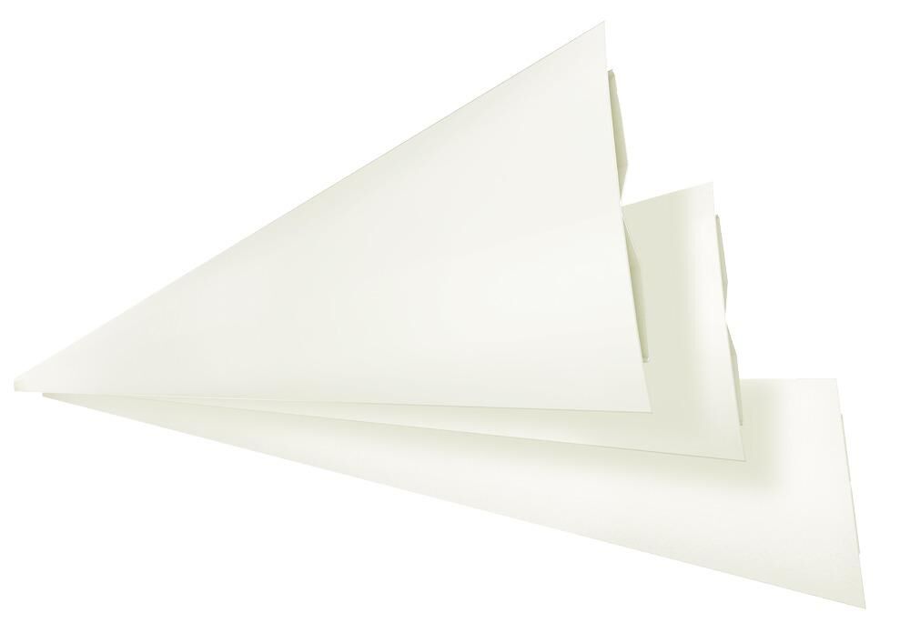 Emenda Flexível PVC 6cmx6m Branco Neve Plastilit