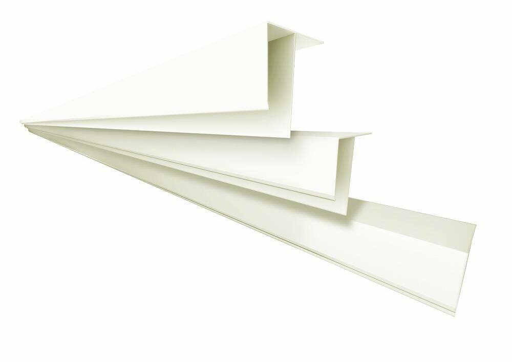 Roda Forro Perfil F PVC Plastilit 2,6cmx3cmx6m Branco Neve