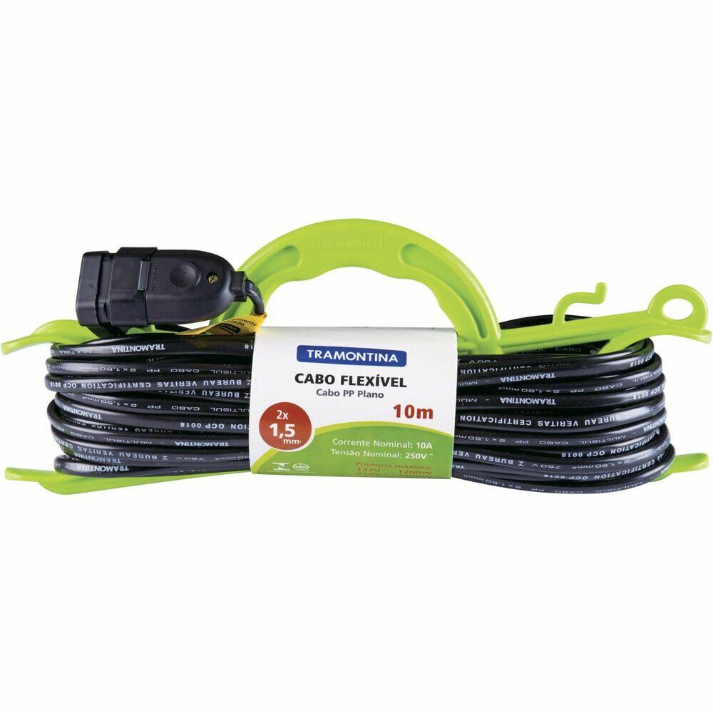 Extensão Tramontina 10m 2P Preto