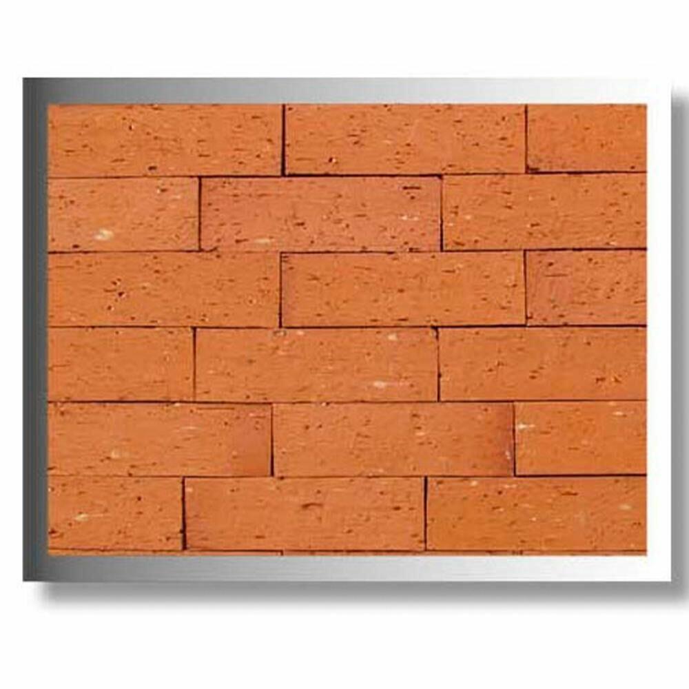 Revestimento Parede Placa Vermelho 22,5X7X2 Málaga