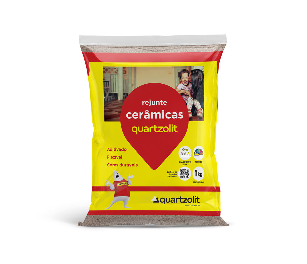 Rejunte Flexível Quartzolit Cortiça 1kg