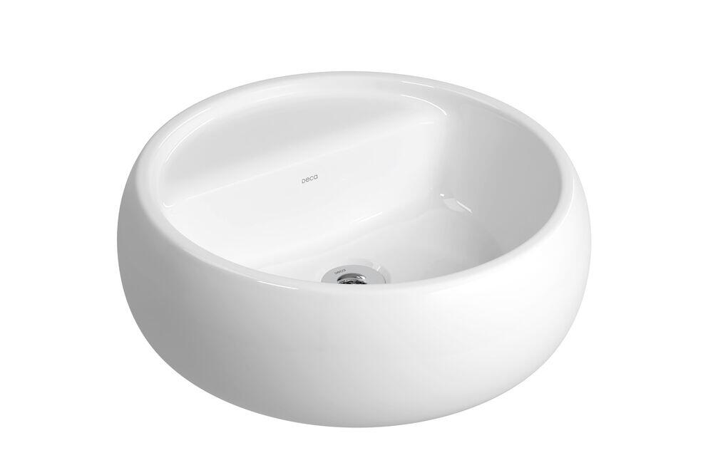 Cuba para Banheiro de Apoio Bold Redonda Branco 40cm Deca