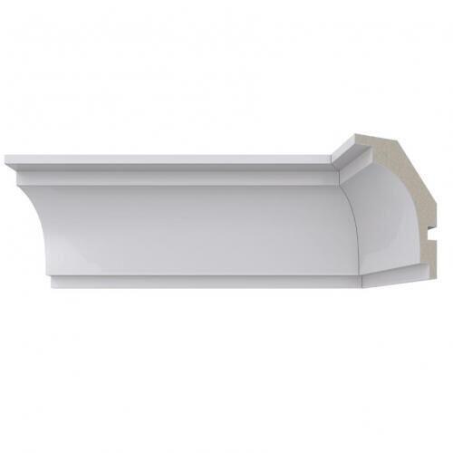 Moldura Rodateto Santa Luzia 475 RT|BR Clássica 7cmx5cmx2,4m Branco