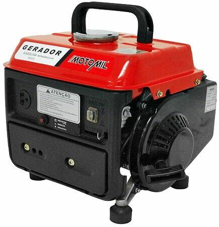 Gerador de Energia à Gasolina MG950 2T Partida Manual Retrátil Motomil
