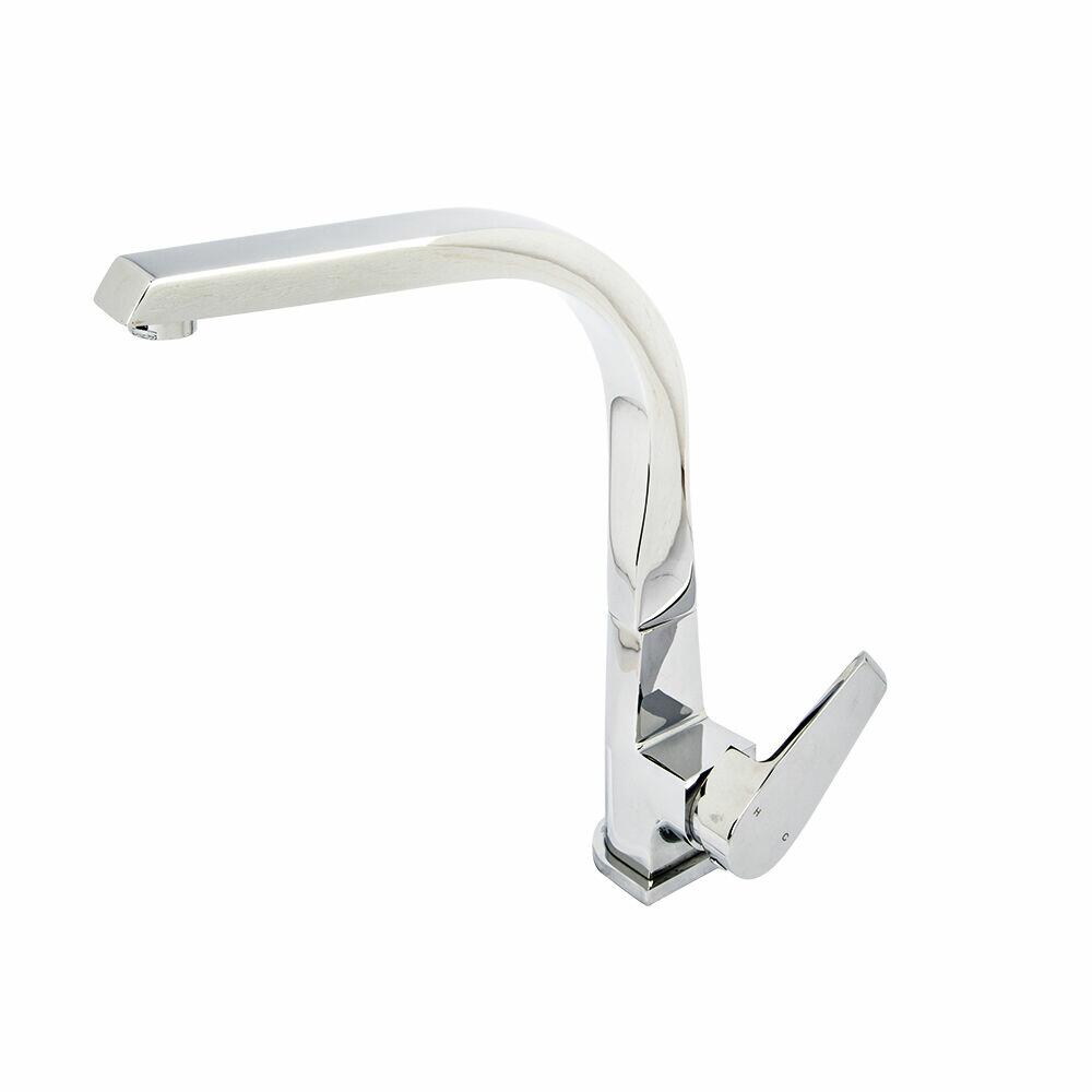Torneira Misturador Monocomando para Cozinha de Mesa Bica Alta 1/2
