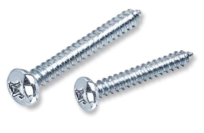 Parafuso de Ferro Auto Atarrachante Bemfixa 4,8x45mm Cabeça de Panela 10 Peças