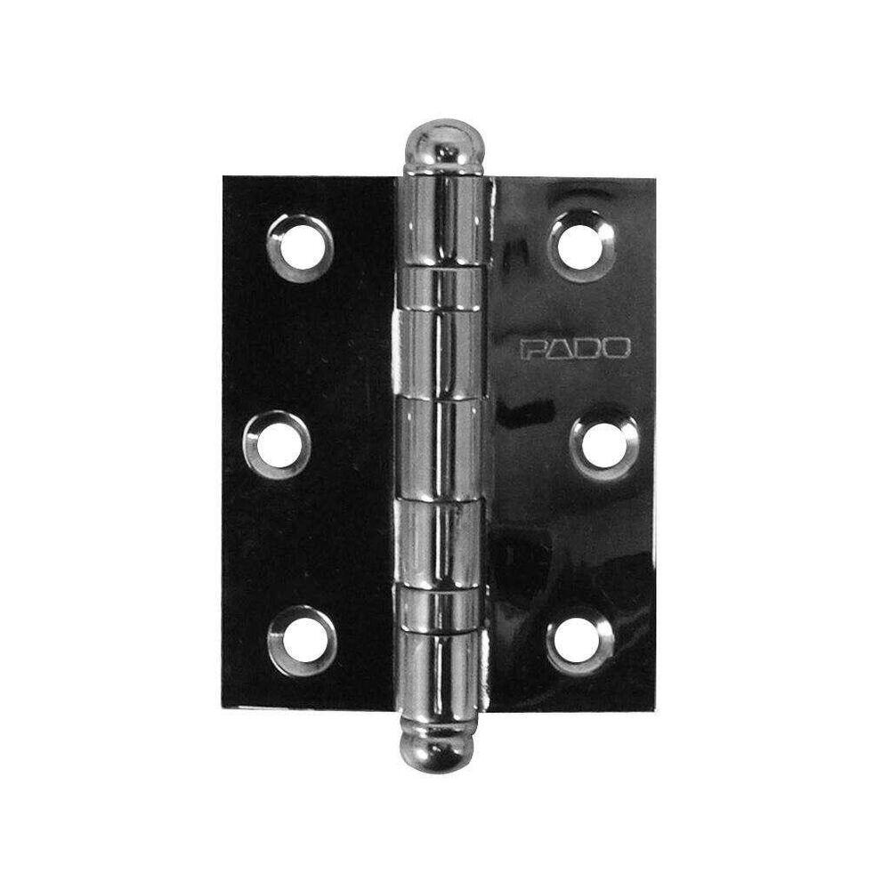 Dobradiça 3x2.1/2'' SM3035R Inox Polido Pado