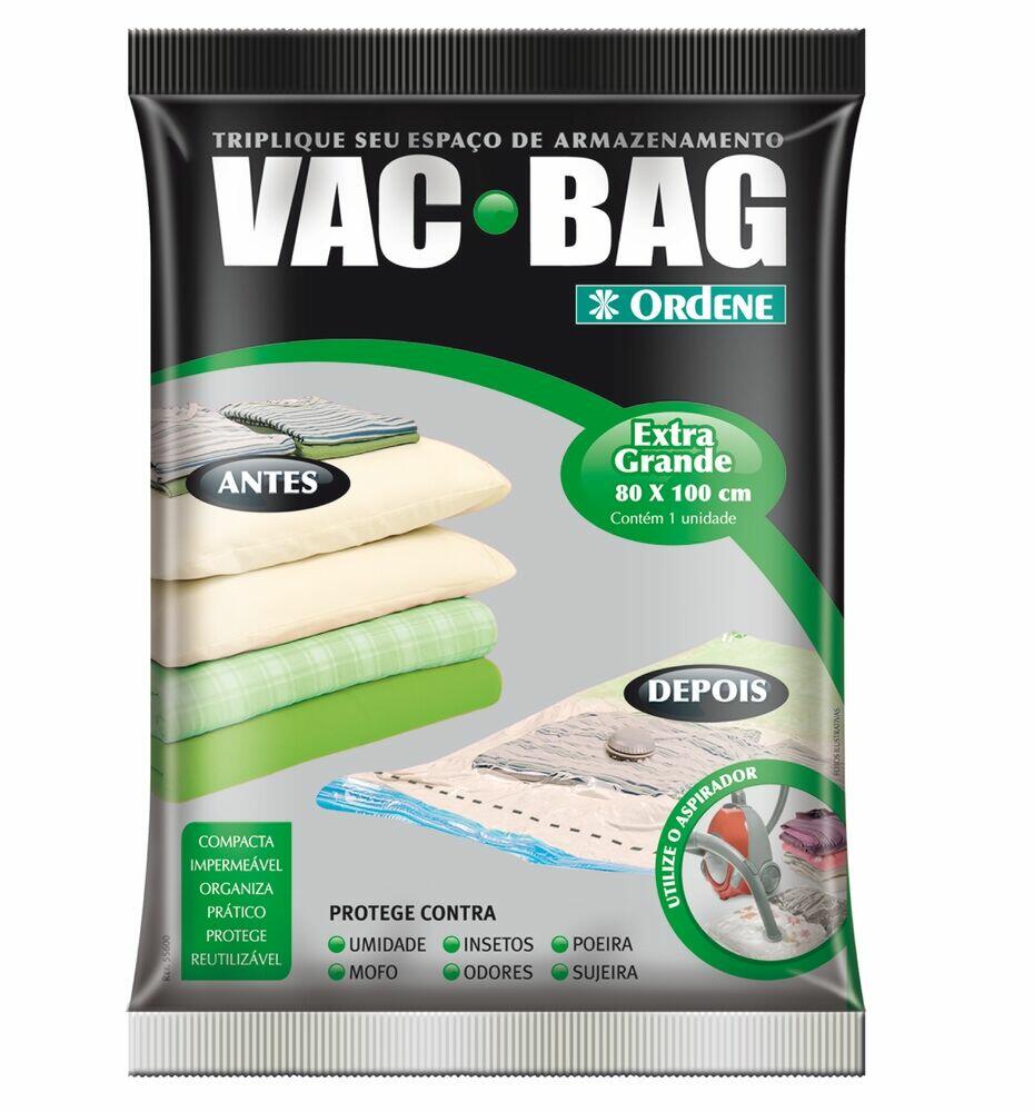 Embalagem a Vácuo Vac Bag Extra Grande 80x100cm